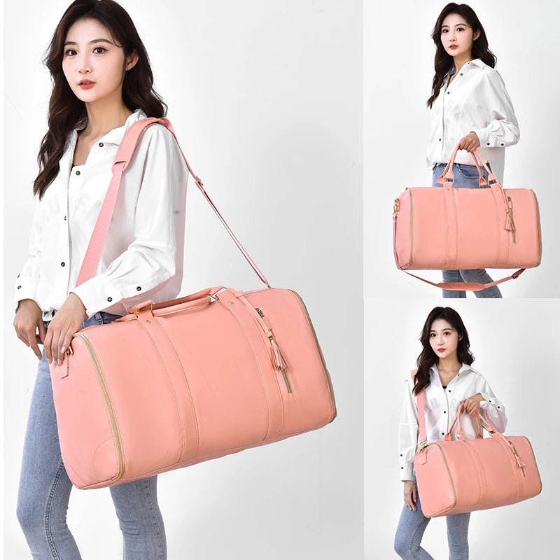 SuitSavvy Convertible Duffel Carry on Weekend bag